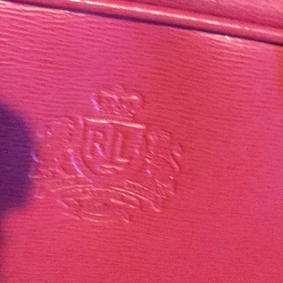 Travel equestrian 🎀Ralph Lauren pink satchel dome dr bag double handle cowgirl - Picture 9 of 9